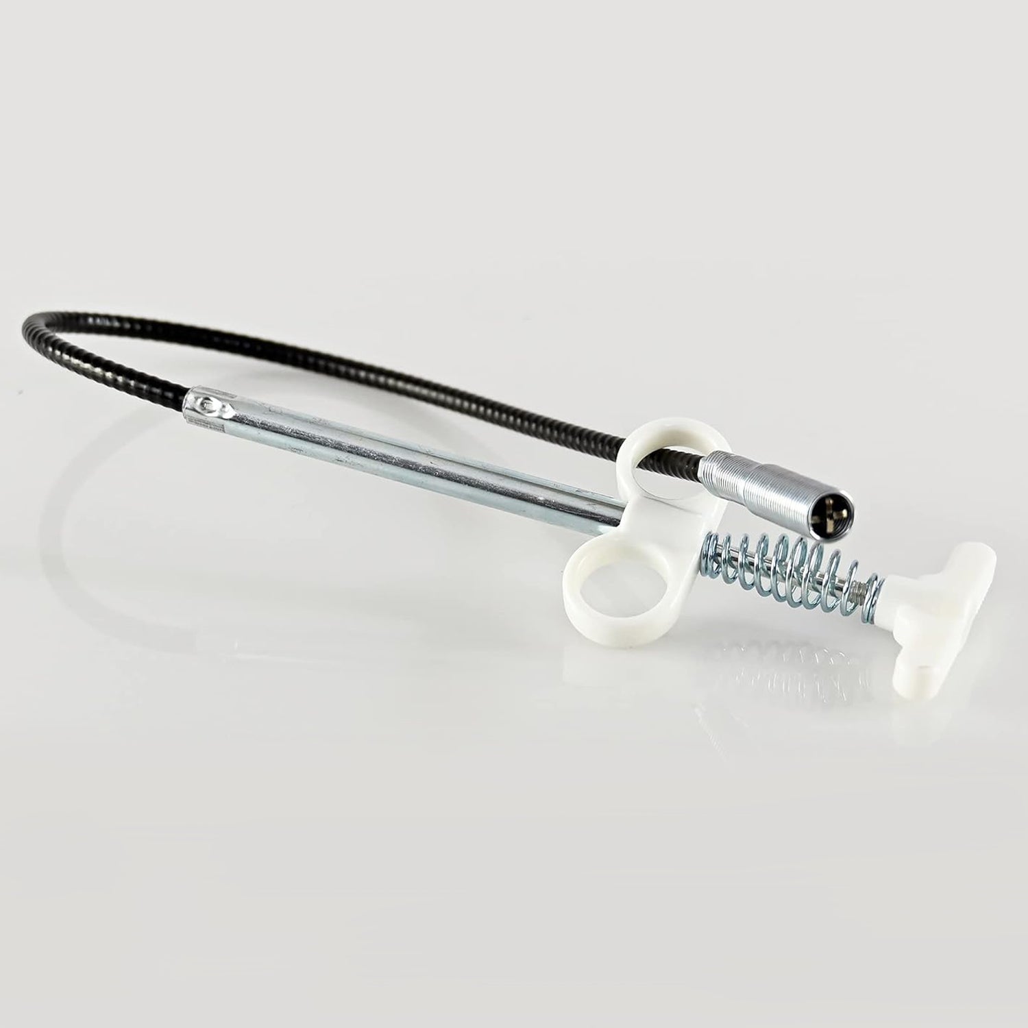 ड्रेन ब्लॉक रिमूवर (90 सेमी): पाइप, बंद नालियों की सफाई का उपकरण