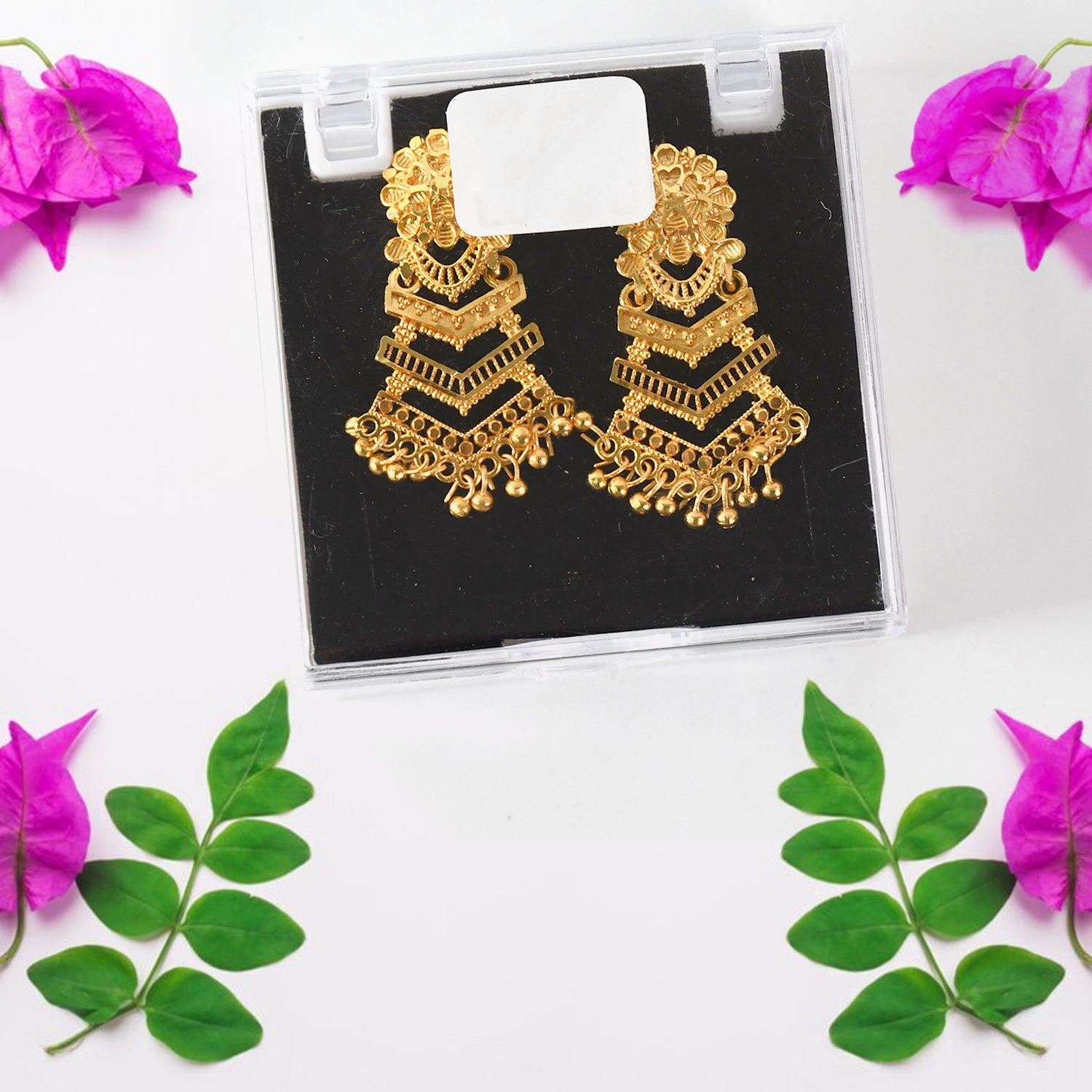 Elegant Cascade: Long Dangle Earrings