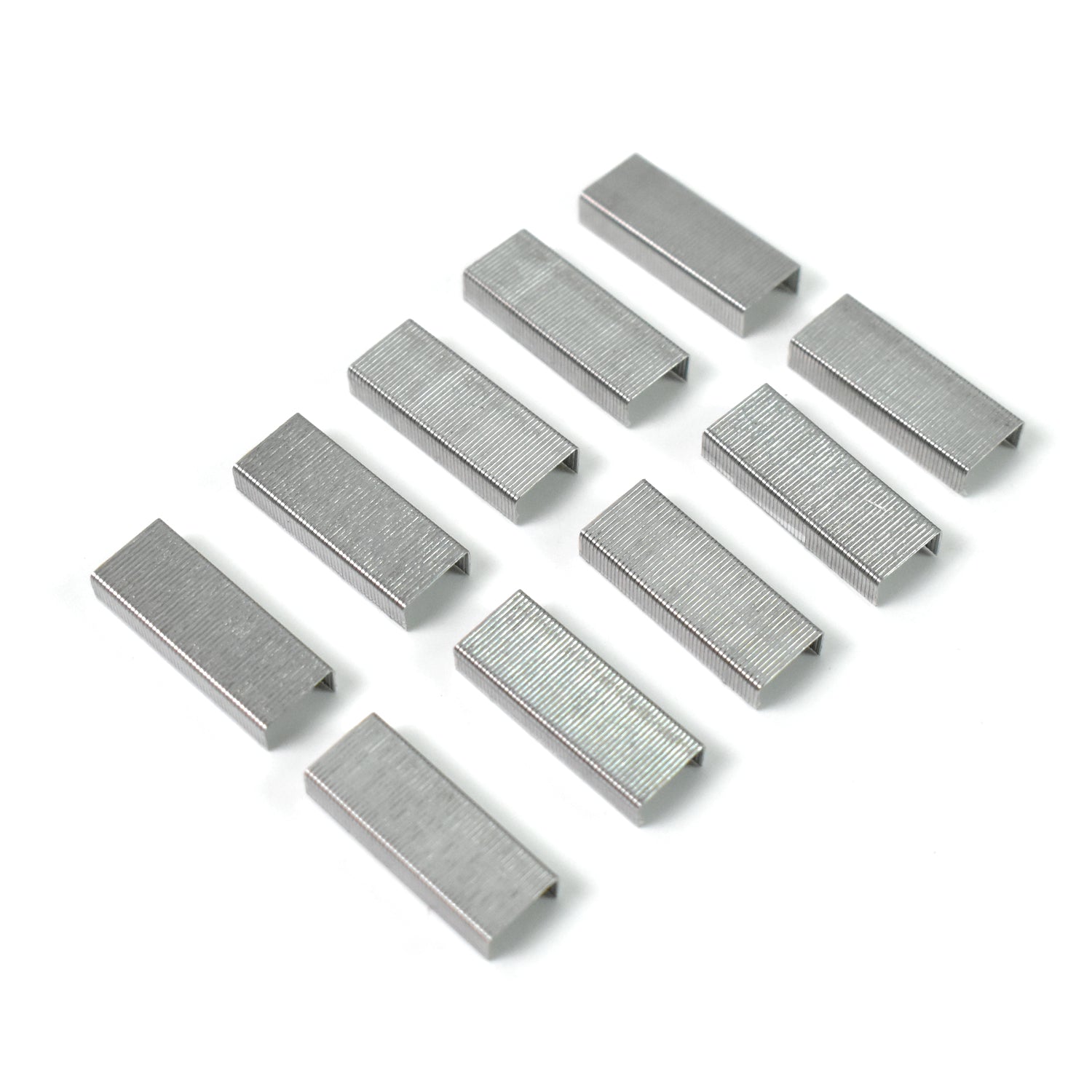 मिनी ऑफिस स्टेशनरी सेट - स्टेपलर, कैंची, पेपर क्लिप, टेप डिस्पेंसर, पारदर्शी टेप और स्टेपल