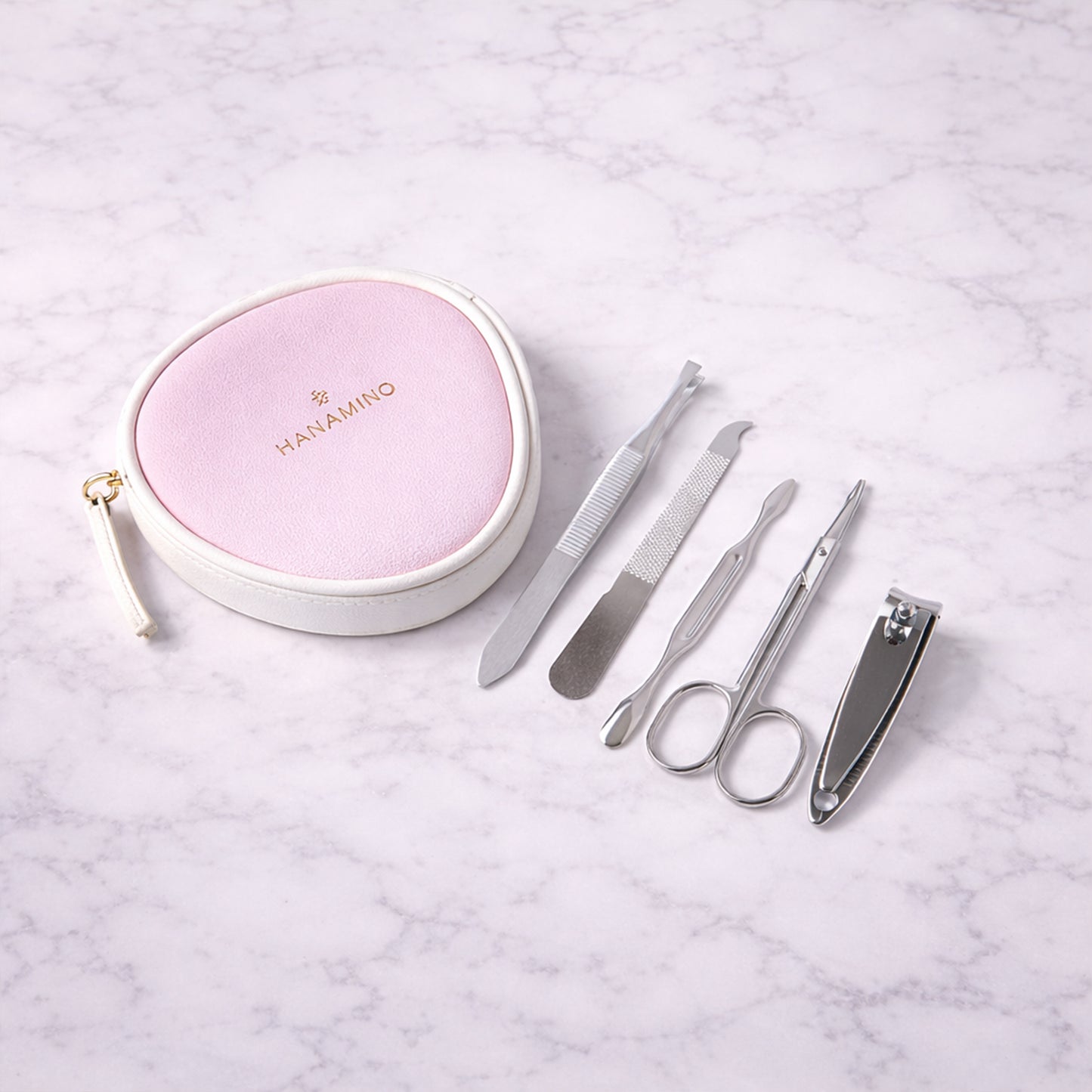 5 in 1 Manicure Pedicure Grooming Kit Nail Care Set With Storage Case