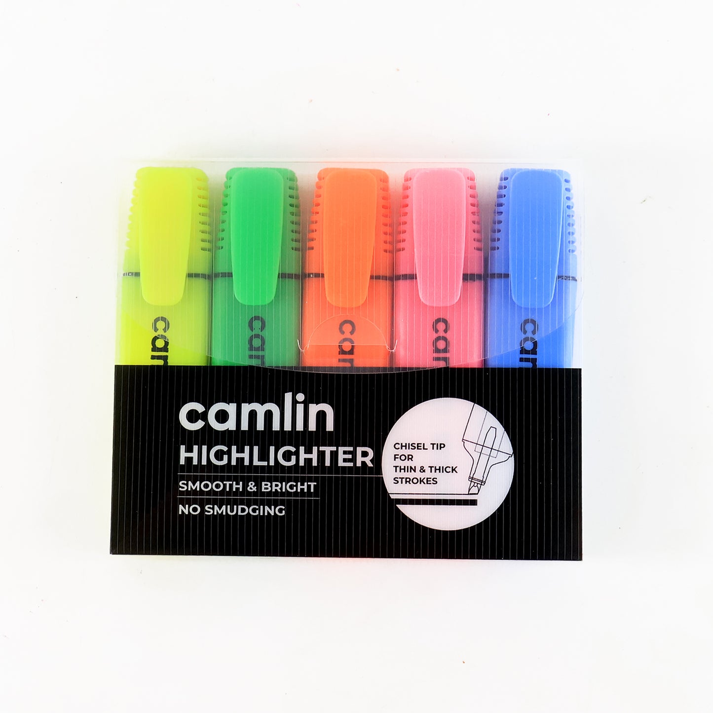 Camlin Assorted Colours Highlighter - (5 / Set)