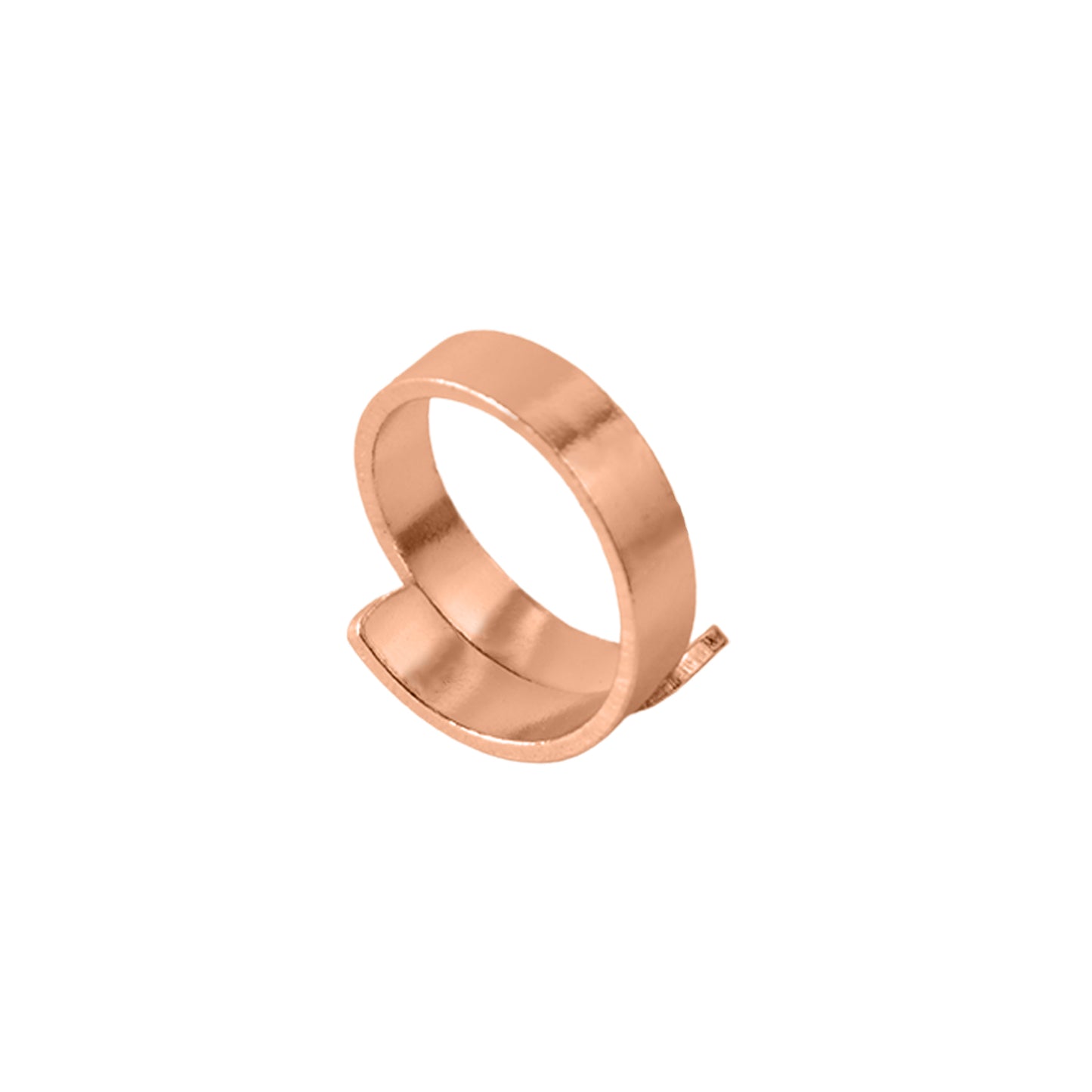 Personalized Rose Gold Adjustable Name Ring