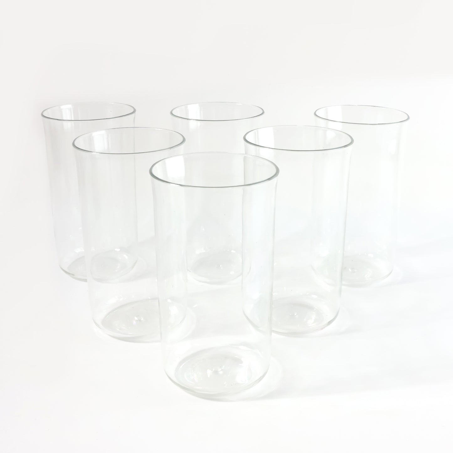 Glossy Plastic Glass Set (6 Pc / 300 ML)