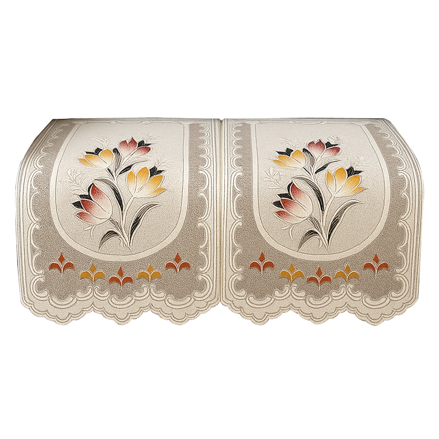 Floral Sofa Protector Runner