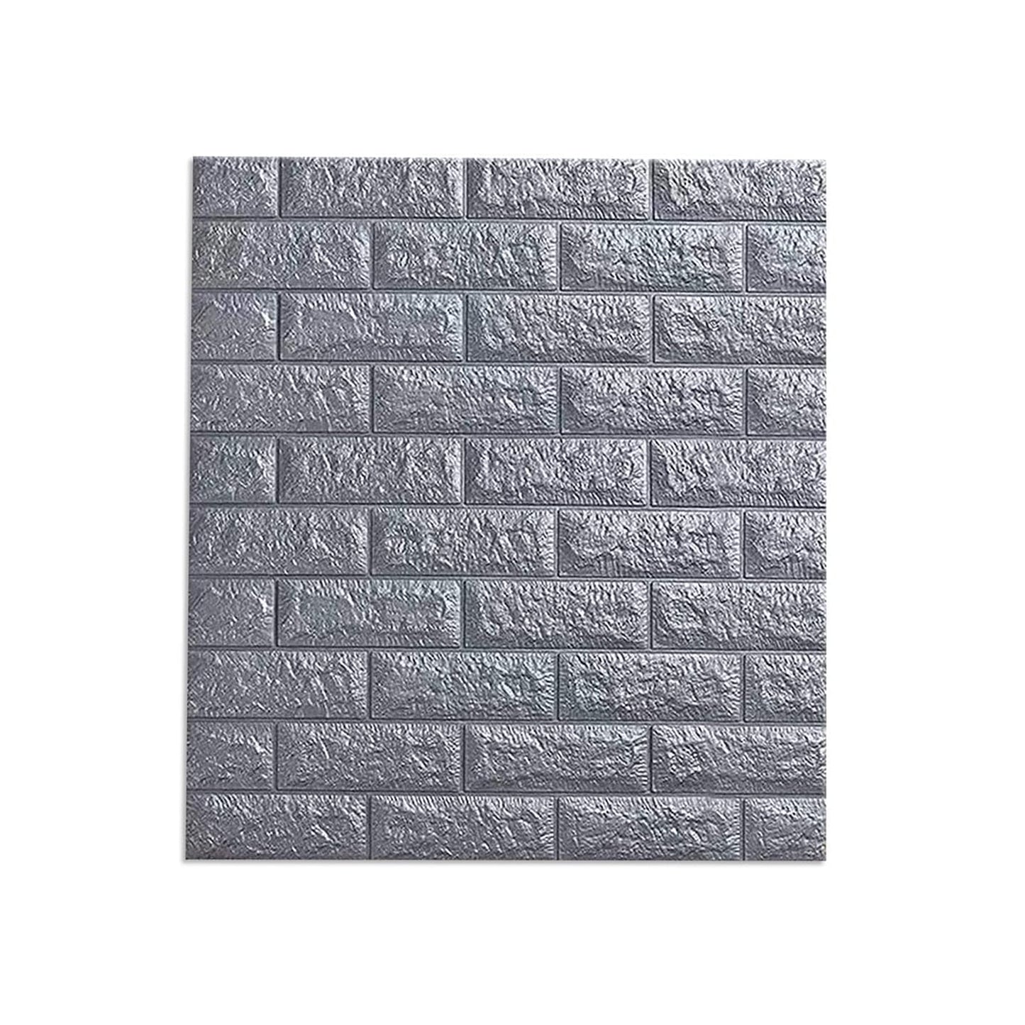 Wallpaper 3D Foam Wallpaper Sticker Panels (76 x 70 Cm / 1 Pc)