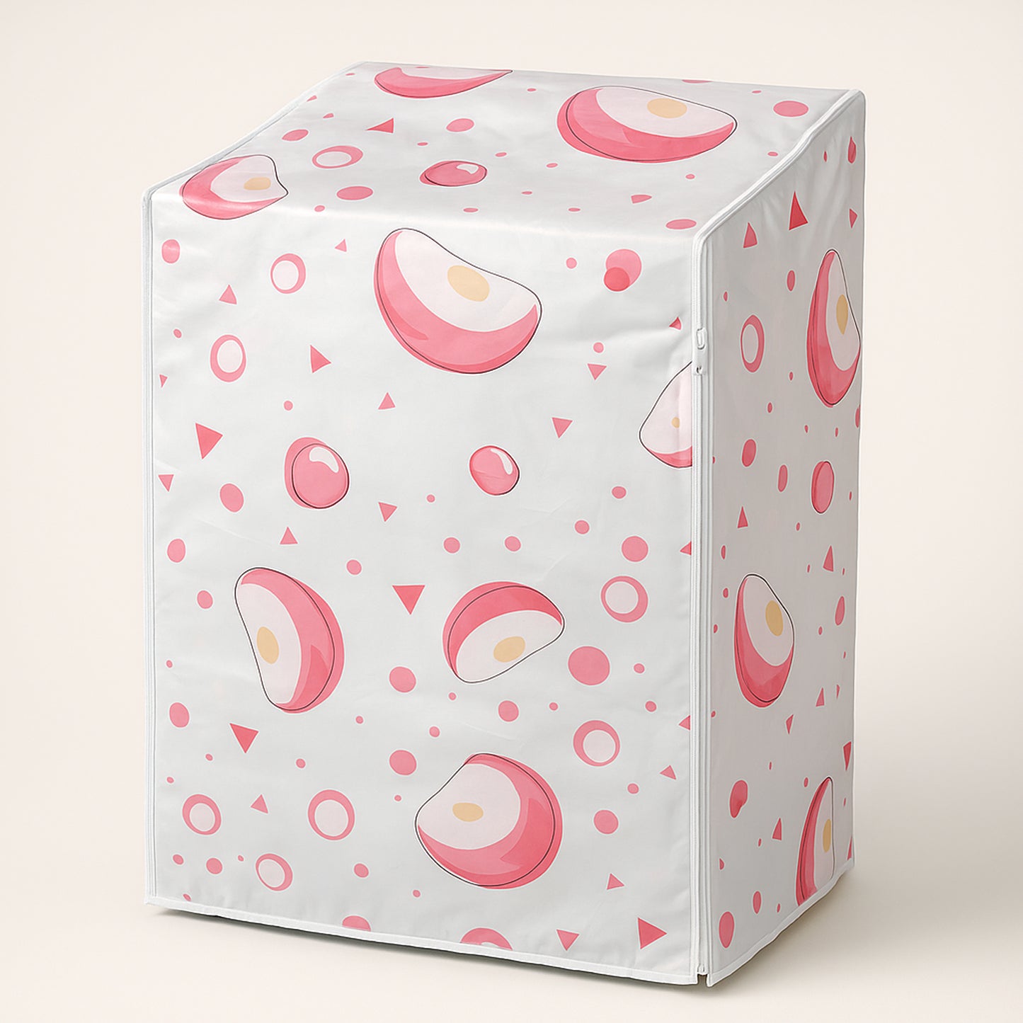 Waterproof Washing Machine Cover 58x62x85 cm (1 Pc /  Mix Design)