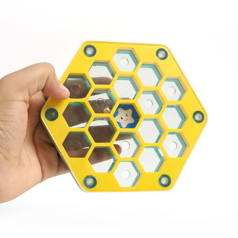 Maze Run Puzzle Game Fun Hexagon Ball Maze Brain Teaser for Kids