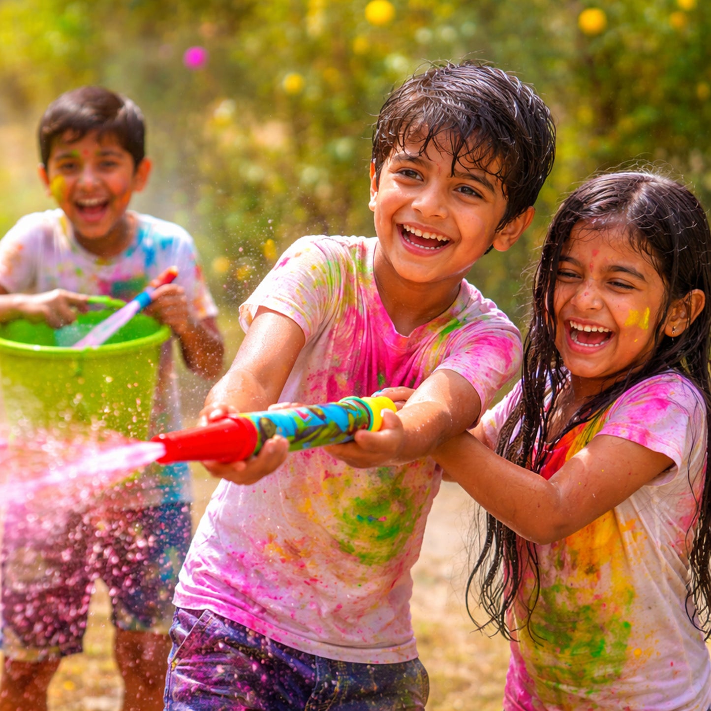 Festival water shooter with strong pressure