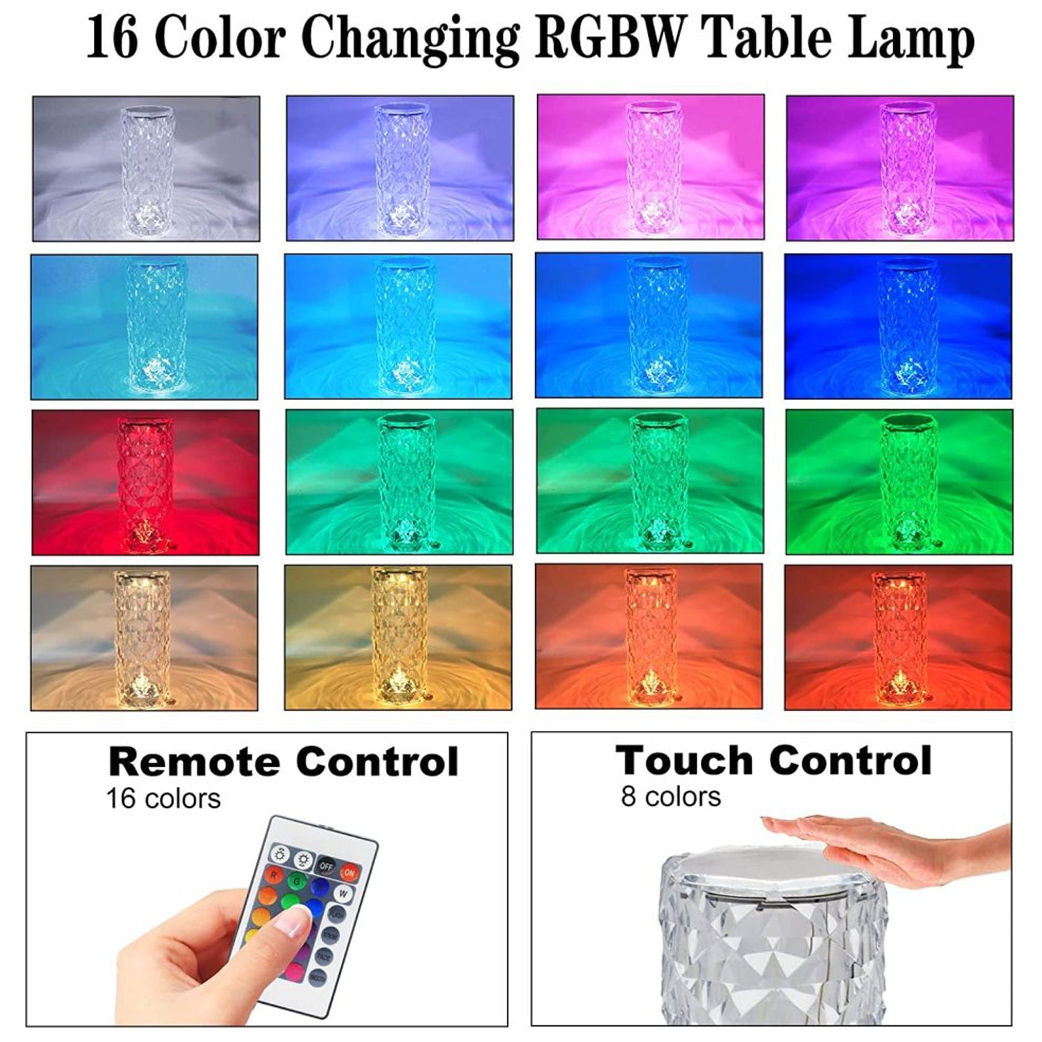 Crystal Touch Lamp