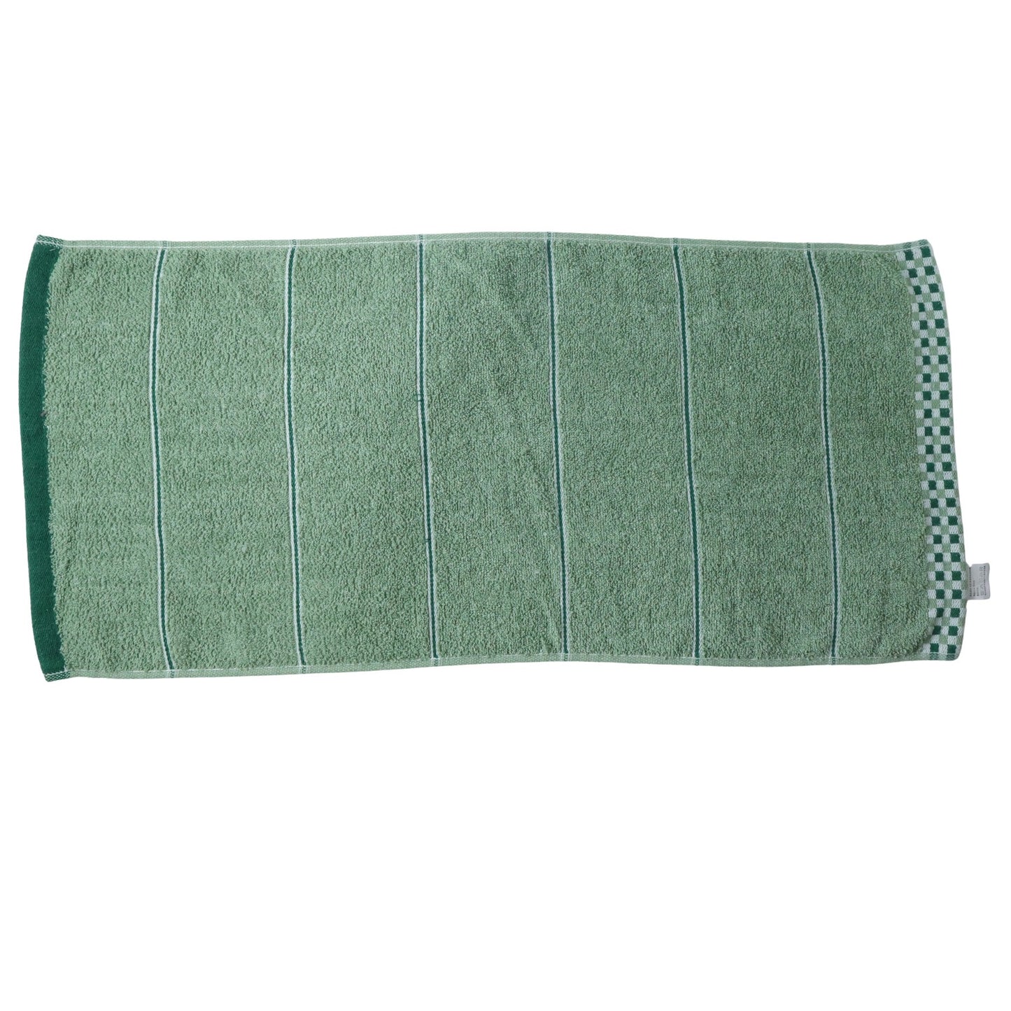 Soft cotton cloth bath towel displayed folded