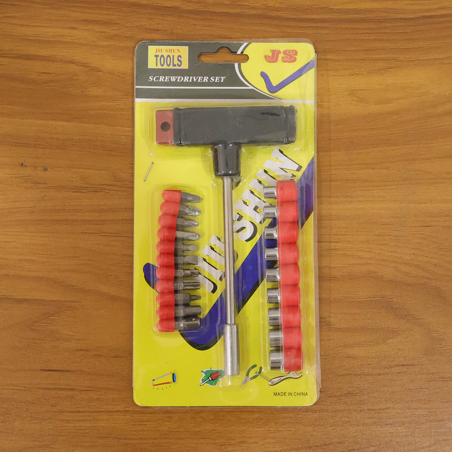 T Handle Screwdriver Kit with multiple bit options