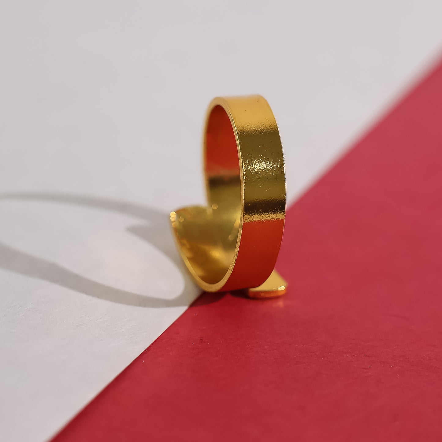 Personalized Engraved Gold Ring