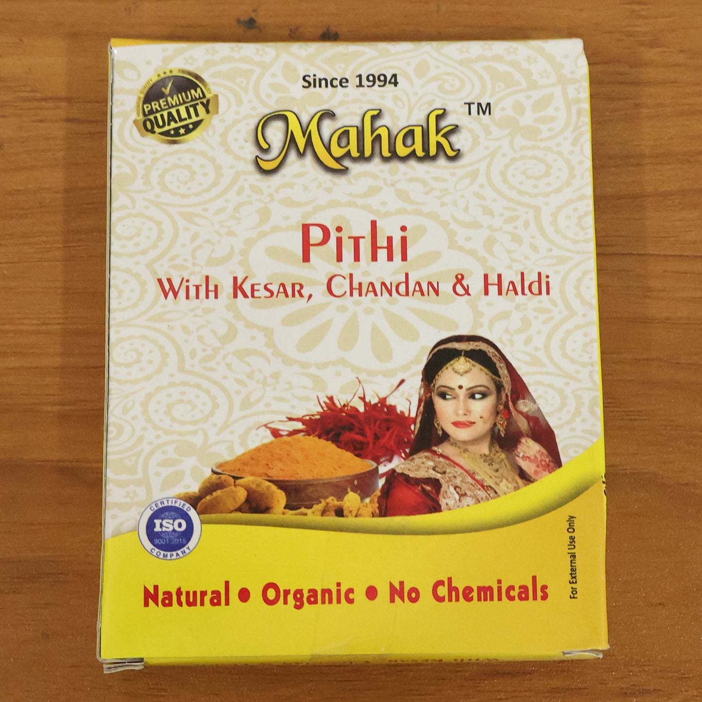 Traditional Face and Body Mahak Pithi – 40 gm