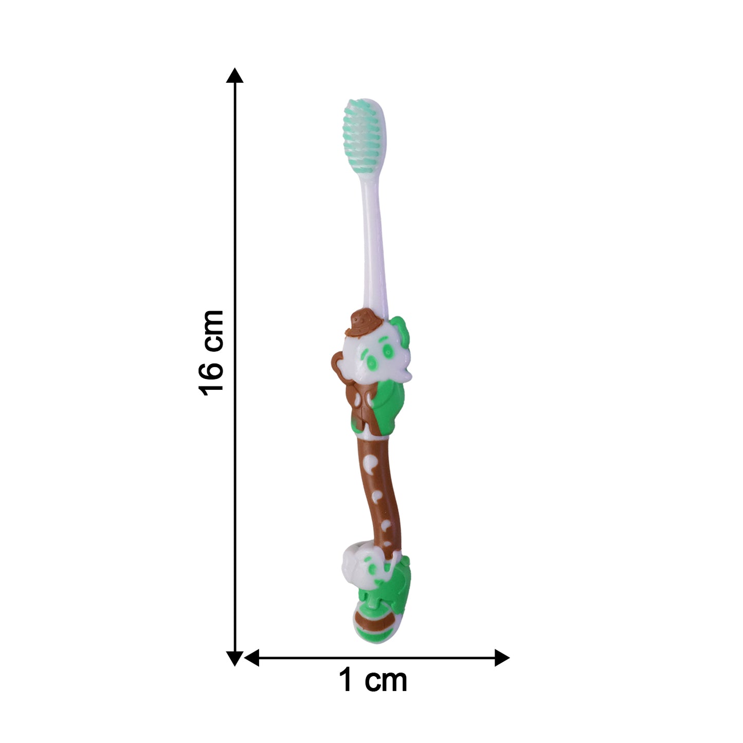 Unboxed kids toothbrush and ball toy set components