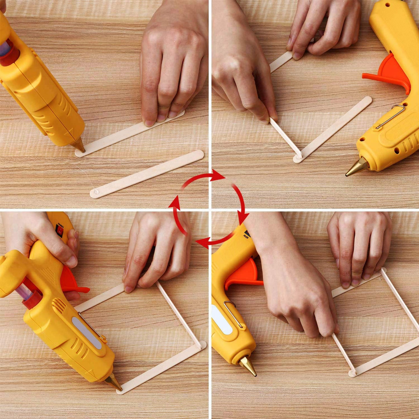 DIY project hot melt glue sticks set