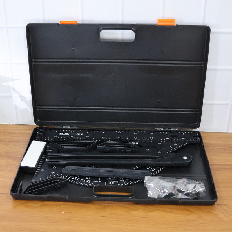 Khyati Deluxe Drawing Instrument Set | Professional Geometry & Drafting Kit with Carry Case
