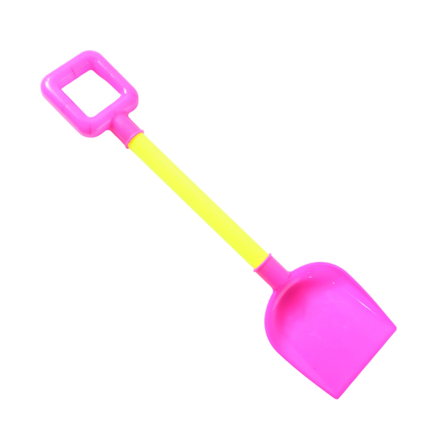 Castle shaped shovel in sand