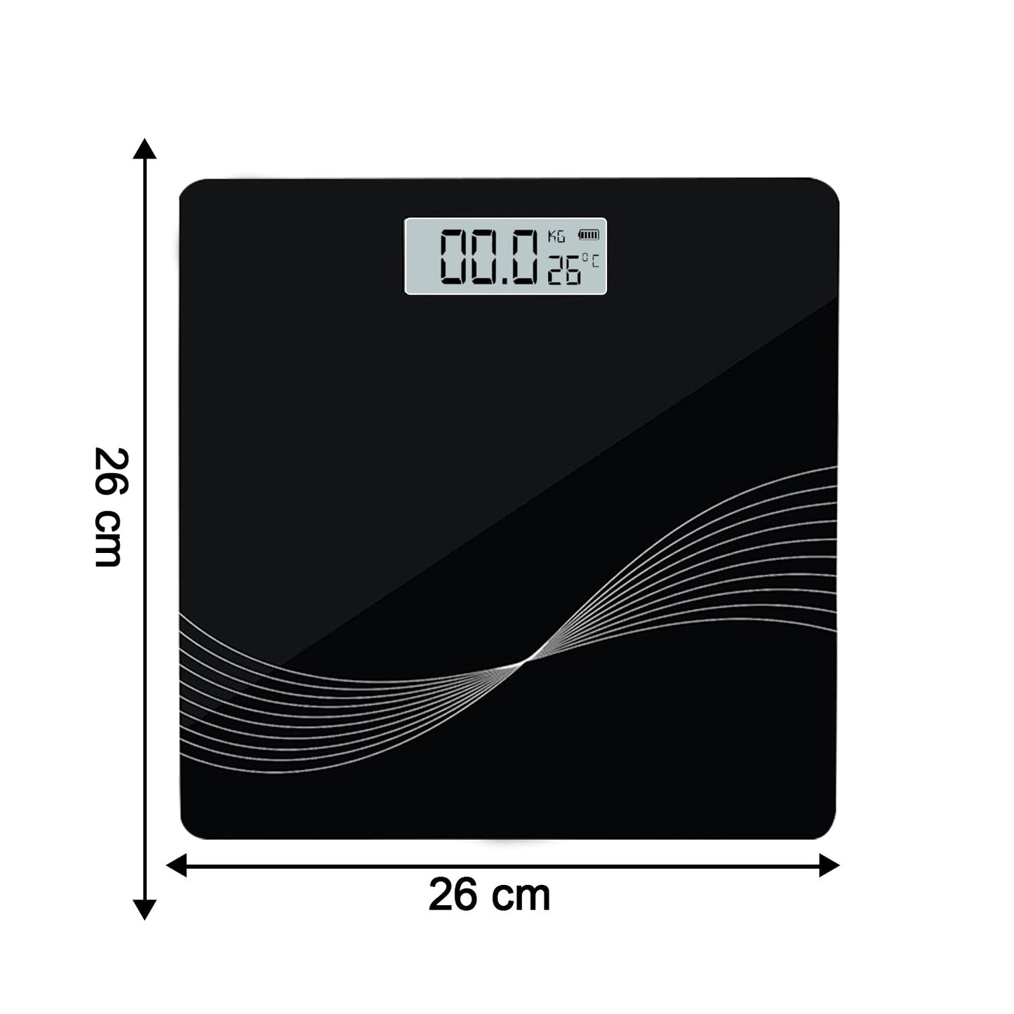 Electronic Digital Personal Weight Scale (1 Pc)