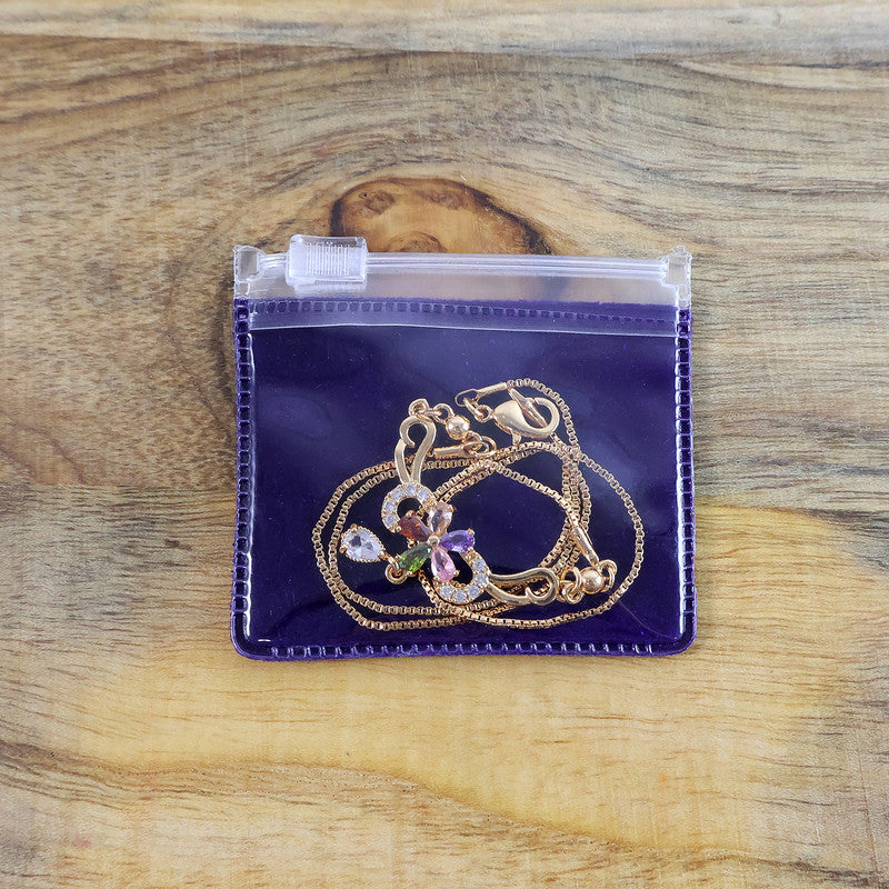 Stylish Multicolor Floral Pendant Necklace for Women