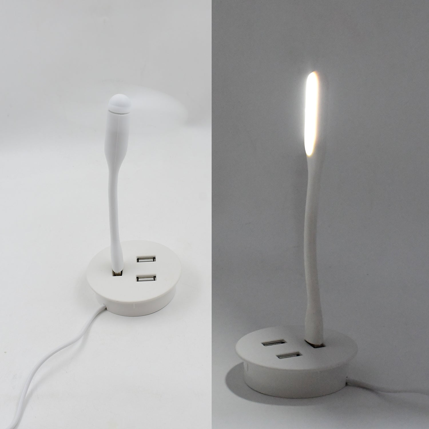Mini USB Fan & light