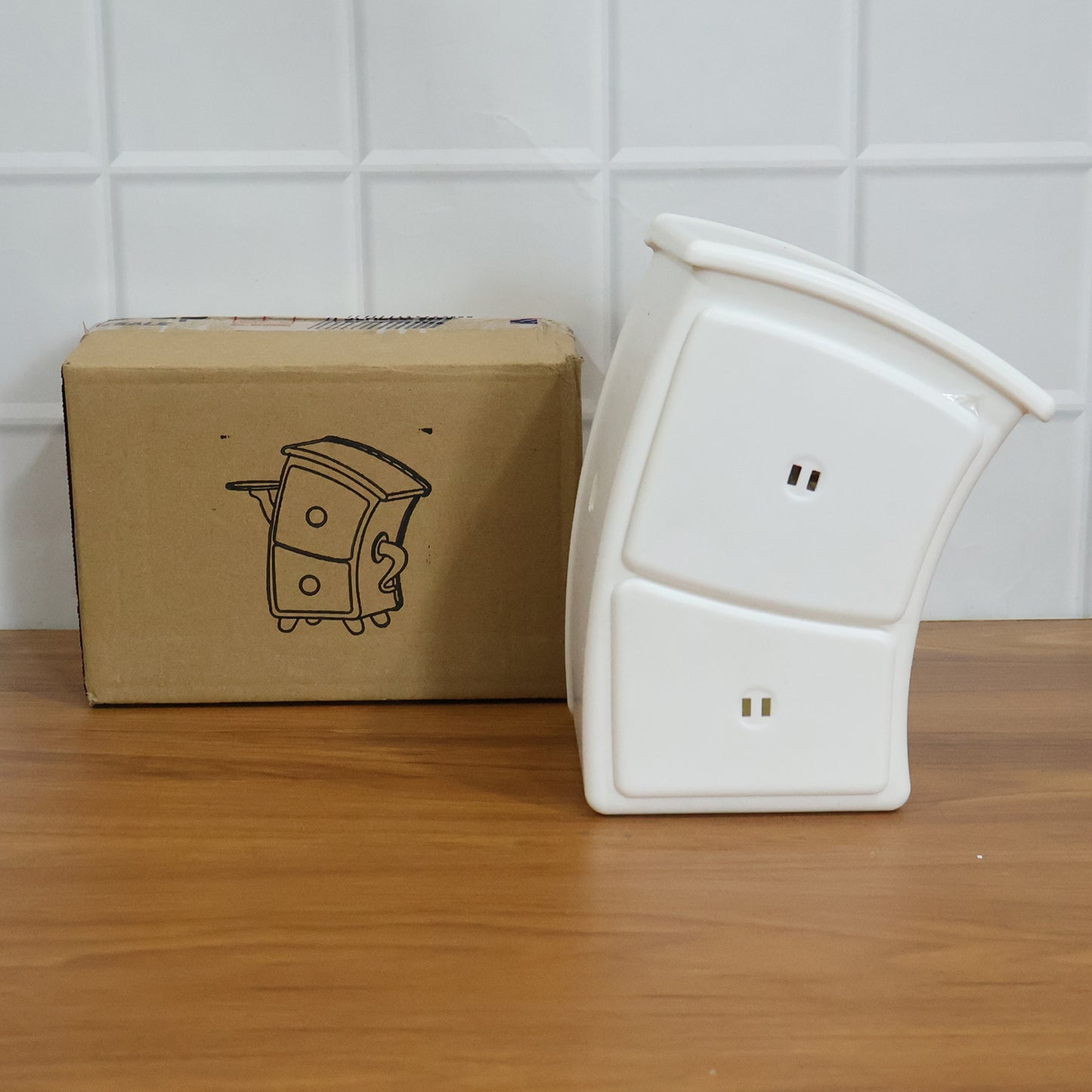 2 Layer Desktop Storage Drawer Organizer (1 Pc)