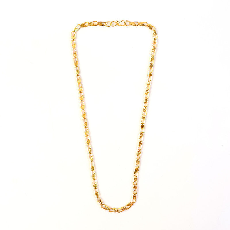 Classic Gold Finish Designer Chain for Men Daily Wear