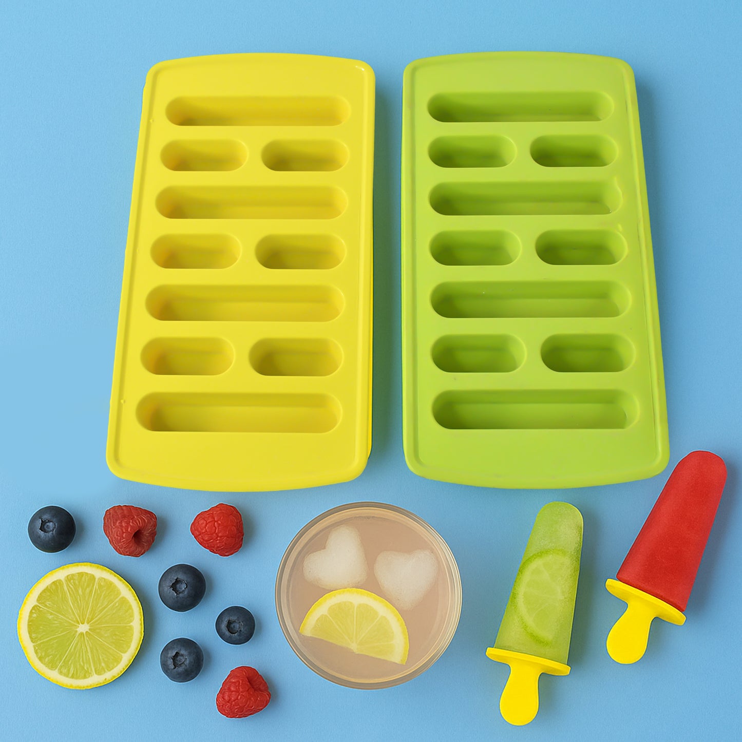 No Spill Ice Tray Set