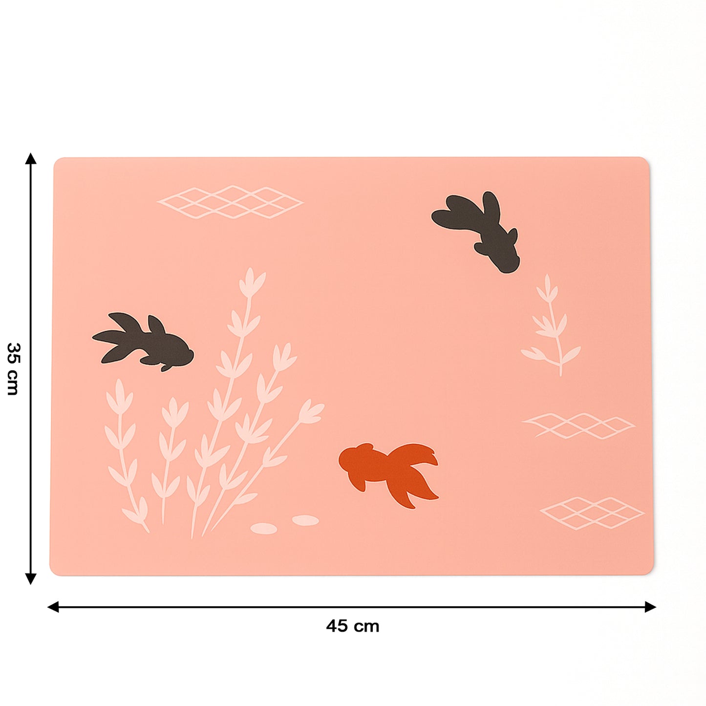 Decorative Dining Table Placemats with Elegant Design (4 Pc / 45x35 Cm)