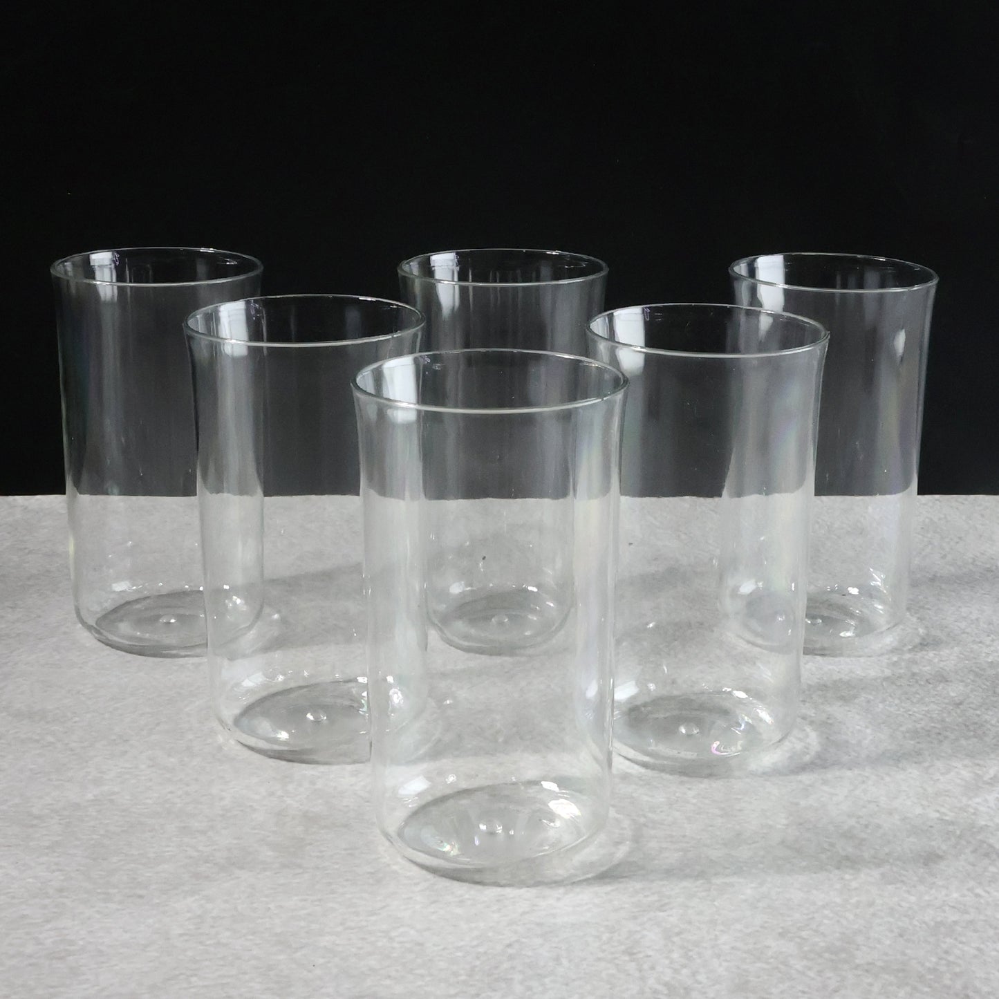 Glossy Plastic Glass Set (6 Pc / 300 ML)