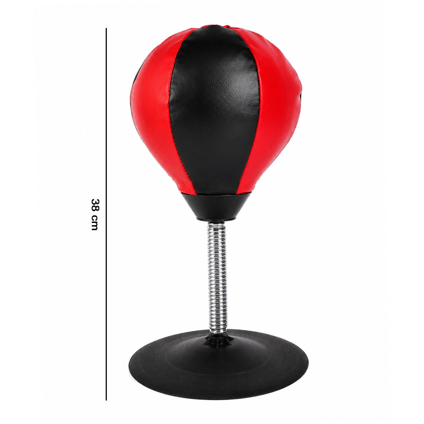 Inflatable punching bag for hand-eye coordination practice