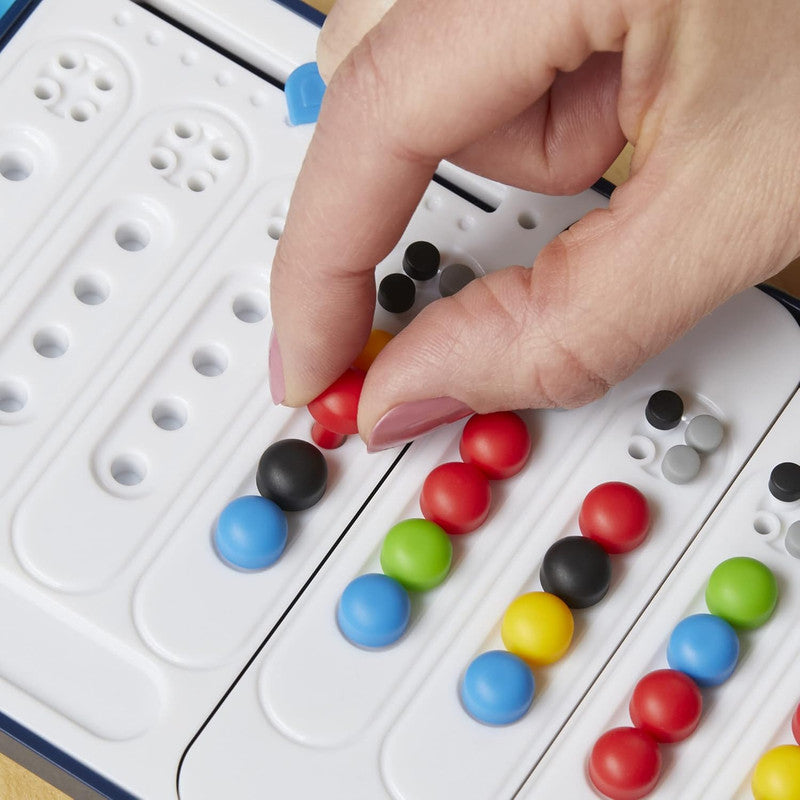 Classic Mastermind Strategy Board Game with Colorful Pegs – Code-Breaking Logic Game for Kids and Adults