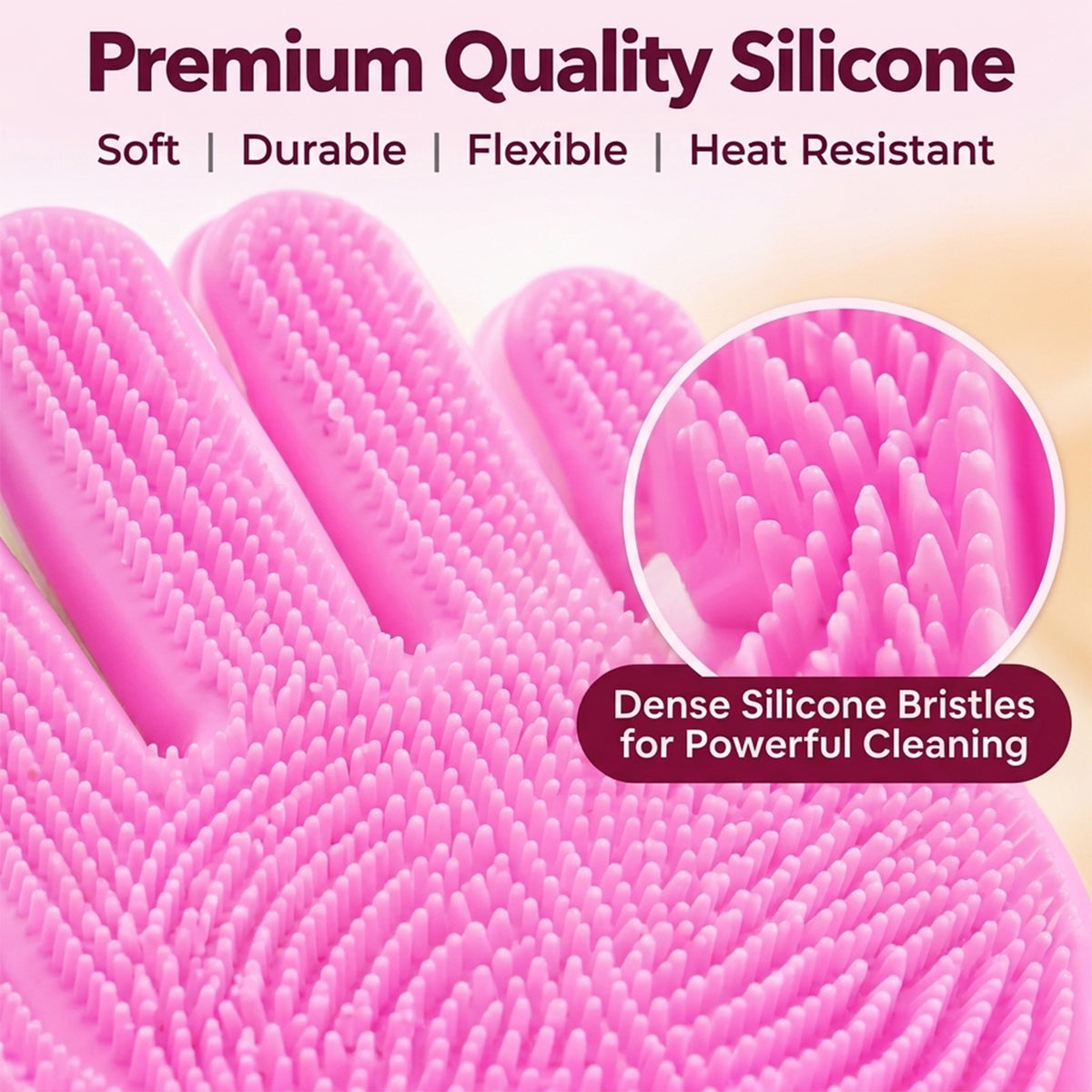 Silicone Cleaning Gloves - photo 7