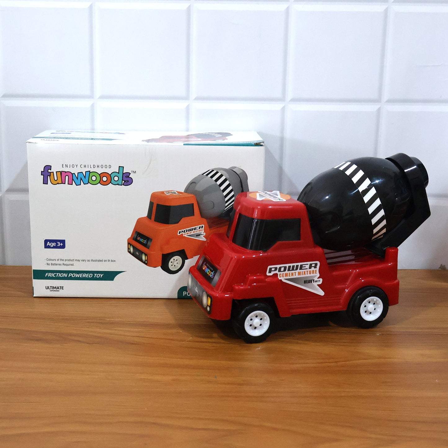 kids mixer truck vehicle