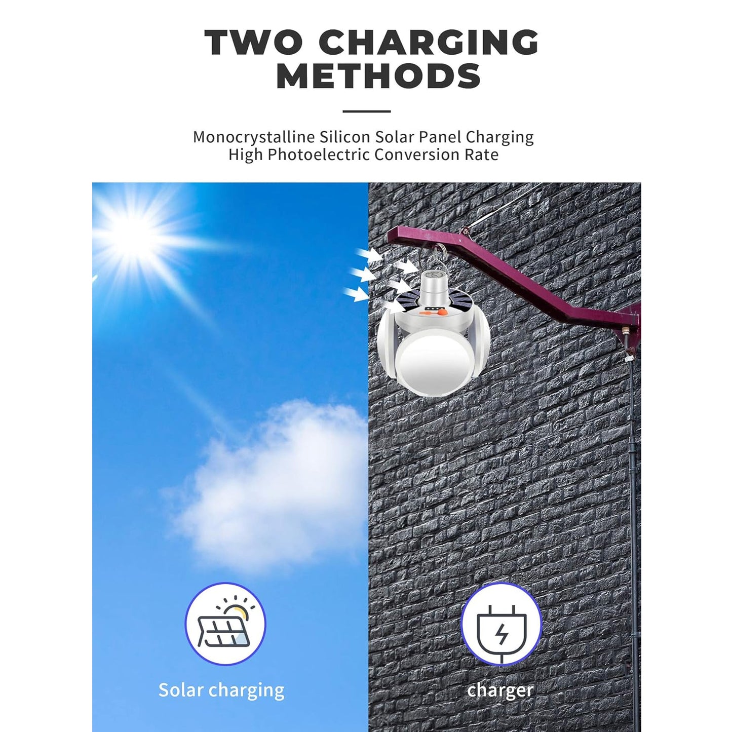 12590 સોલર મલ્ટી-ફંક્શનલ ઇમરજન્સી એલઇડી લાઇટ બલ્બ સાથે યુએસબી ચાર્જિંગ, એલઇડી કેમ્પિંગ લેમ્પ, કેમ્પિંગ લેમ્પ, યુએસબી રિચાર્જેબલ, 5 બ્રાઇટનેસ લાઇટ મોડ્સ, ફોલ્ડેબલ કેમ્પિંગ લાઇટ, SOS IP65 વોટરપ્રૂફ કેમ્પિંગ લાઇટ, બ્લેકઆઉટ ઇમરજન્સી સાધનો, કેમ્પિંગ ગેજેટ્સ