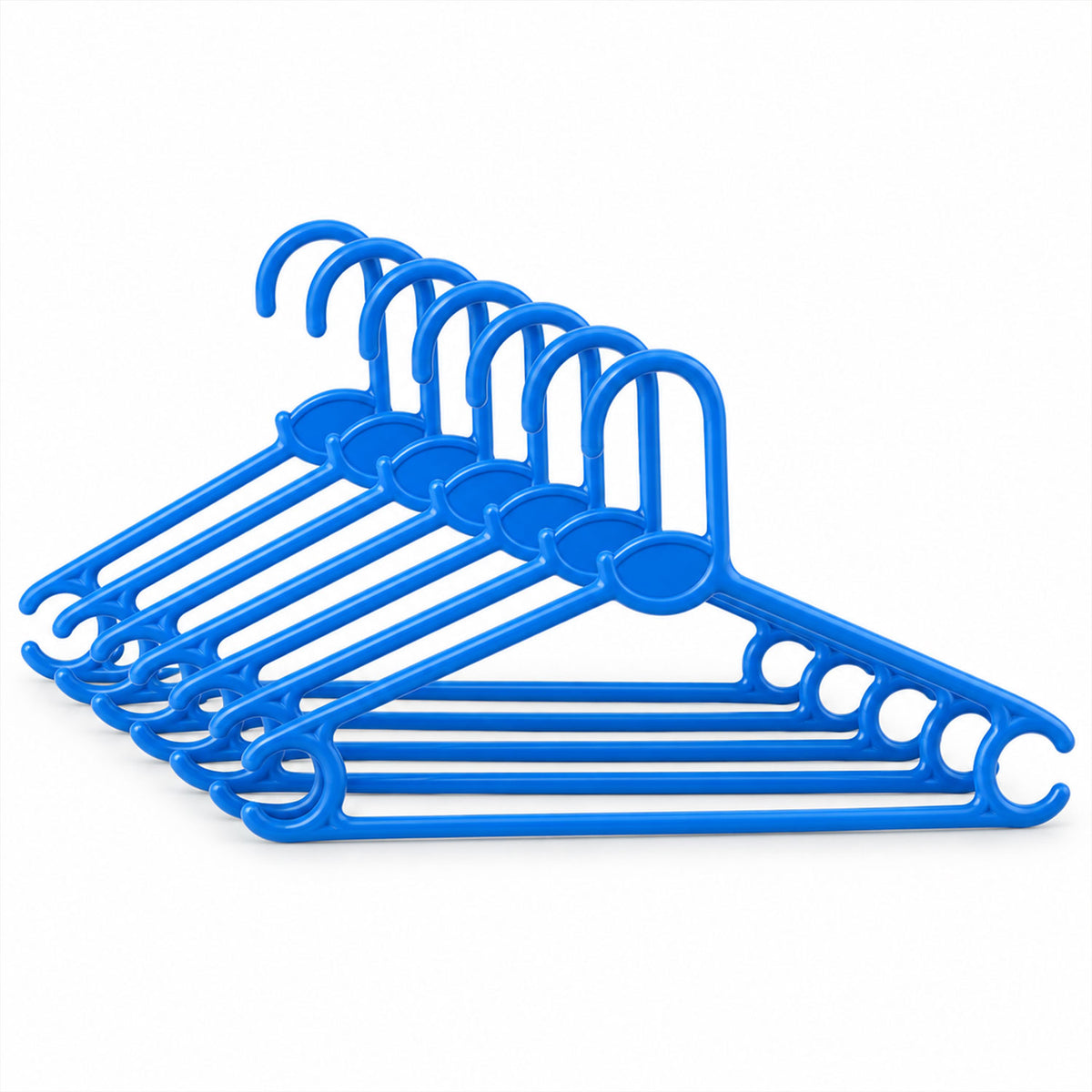 Plastic Clothes Hangers – Durable & Space-Saving Set of 6