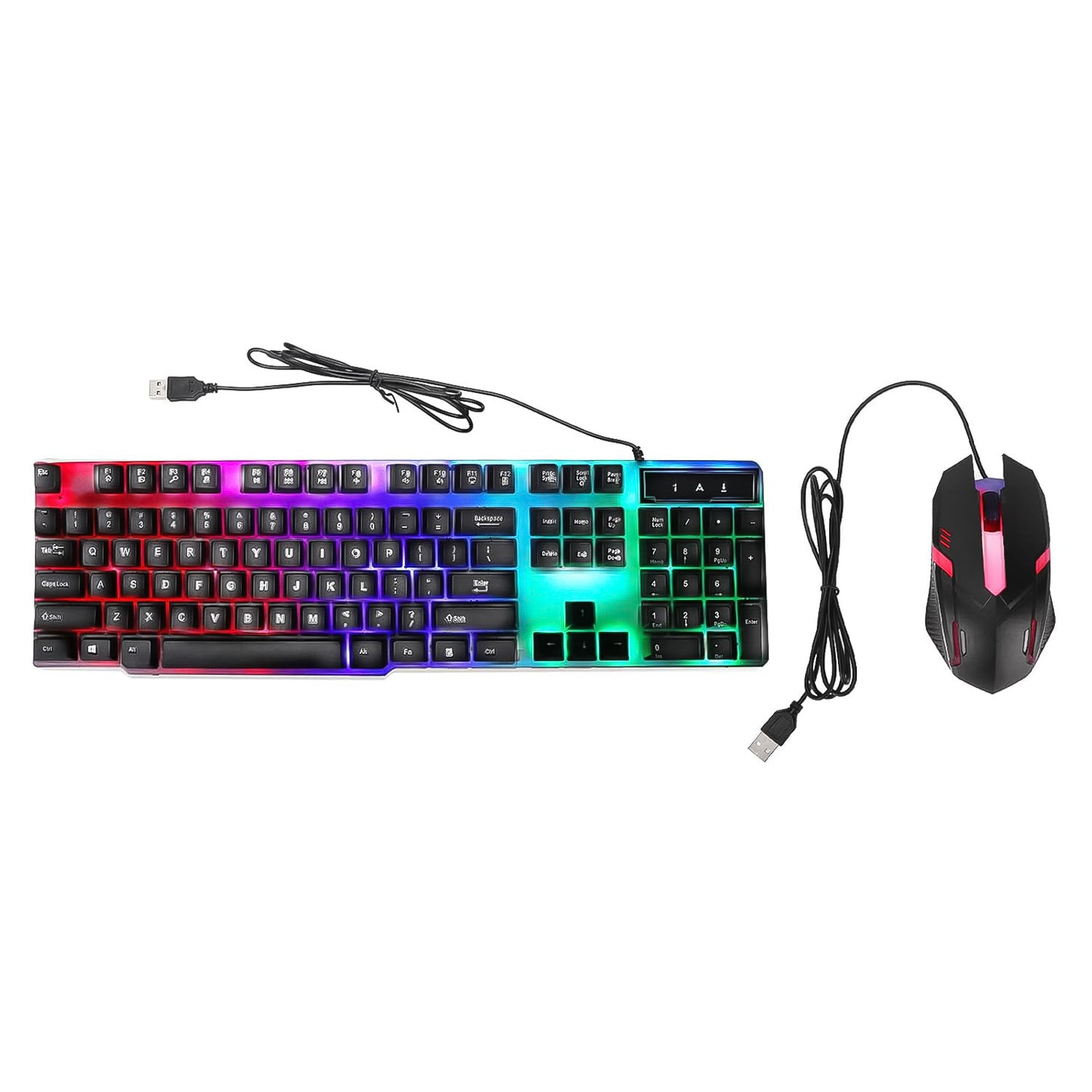 LightStream 104 Wired Keyboard and Mouse Set