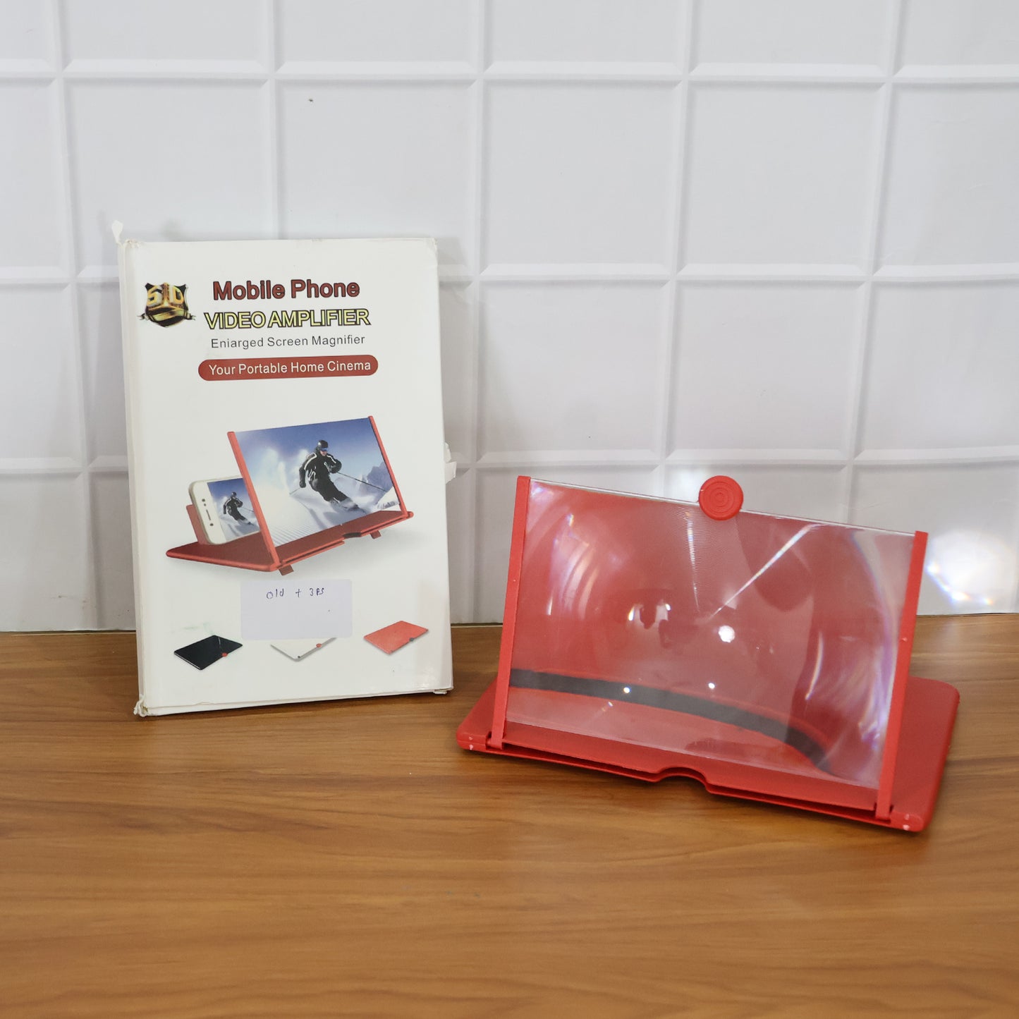 5D HD Mobile Phone Screen Magnifier Amplifier (8.5 Inch)