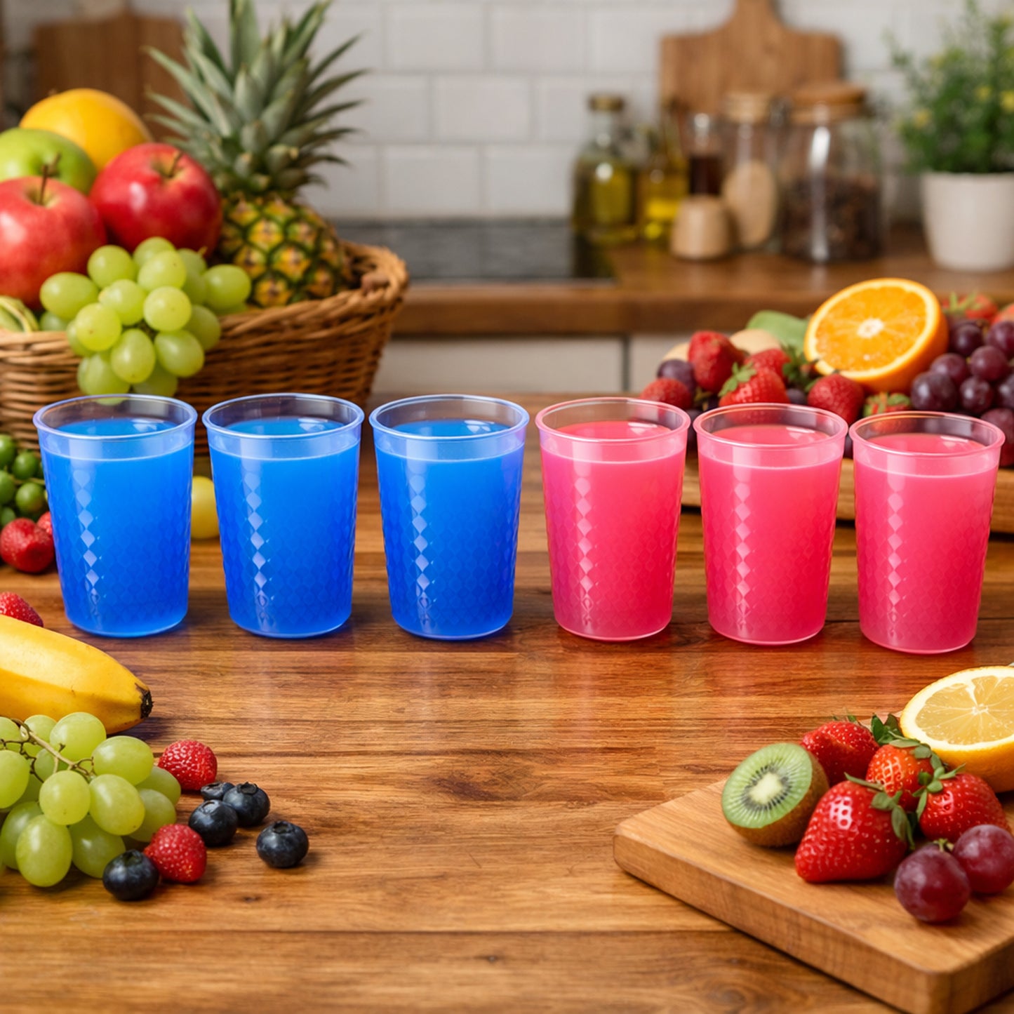 Plastic Drinking Cup Set