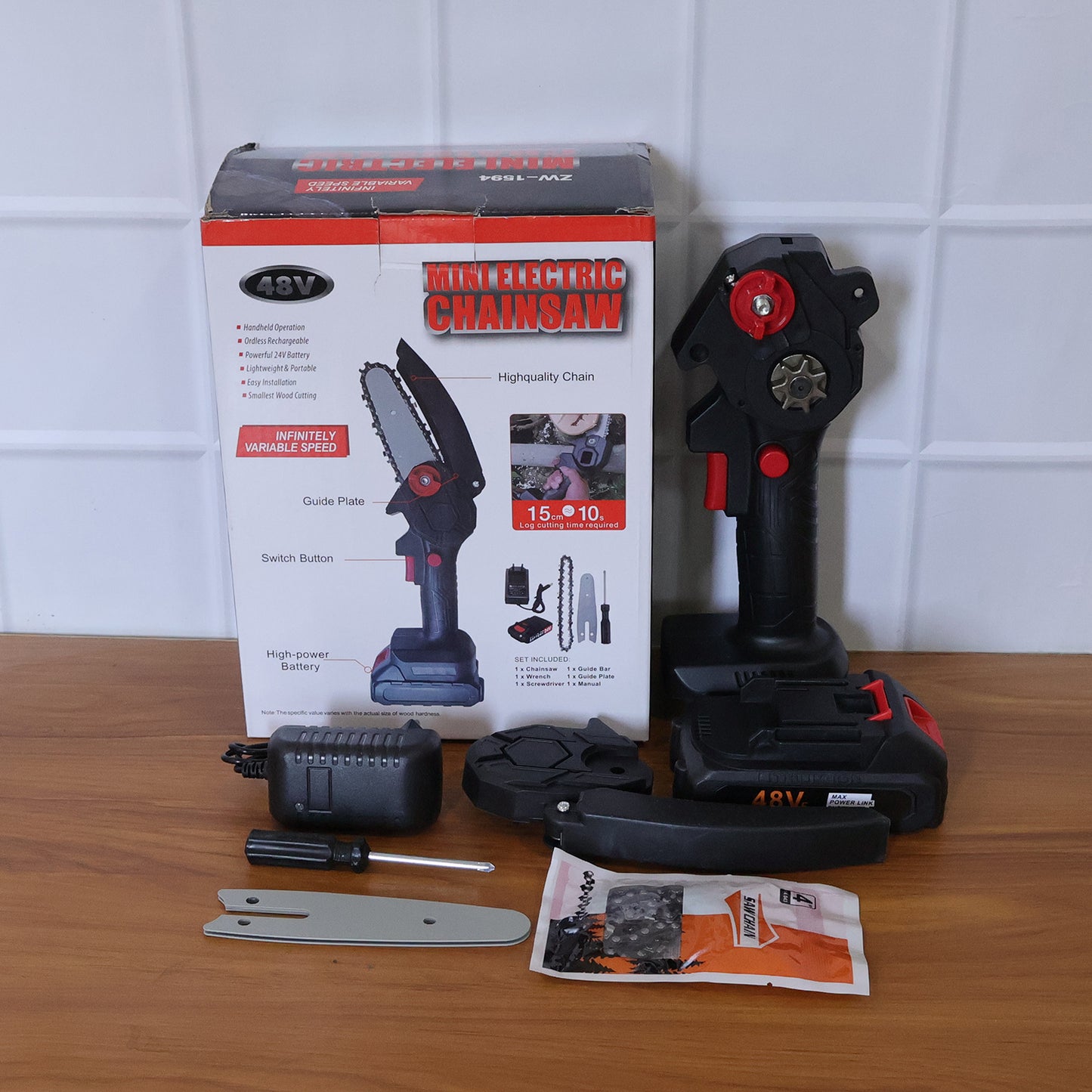 compact chainsaw tool for tree trimming