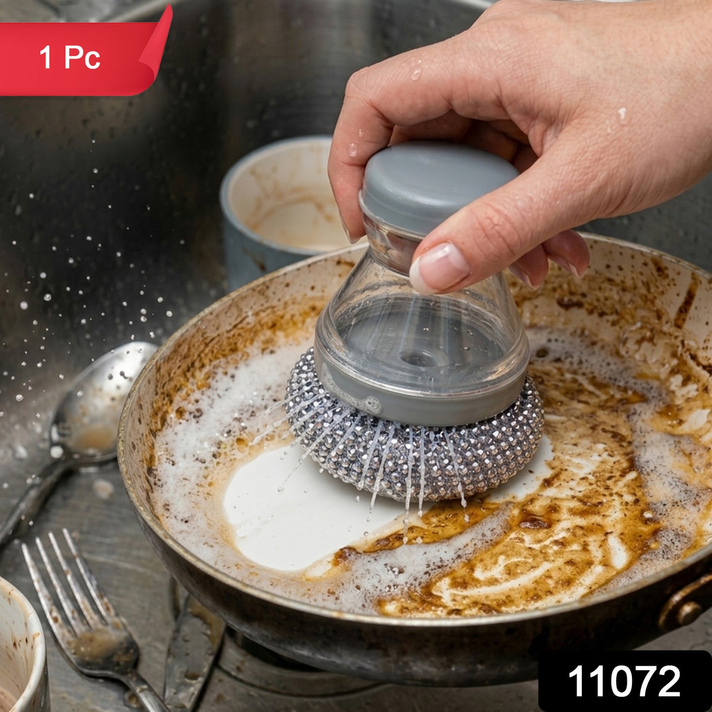 soap dispenser cleaning brush