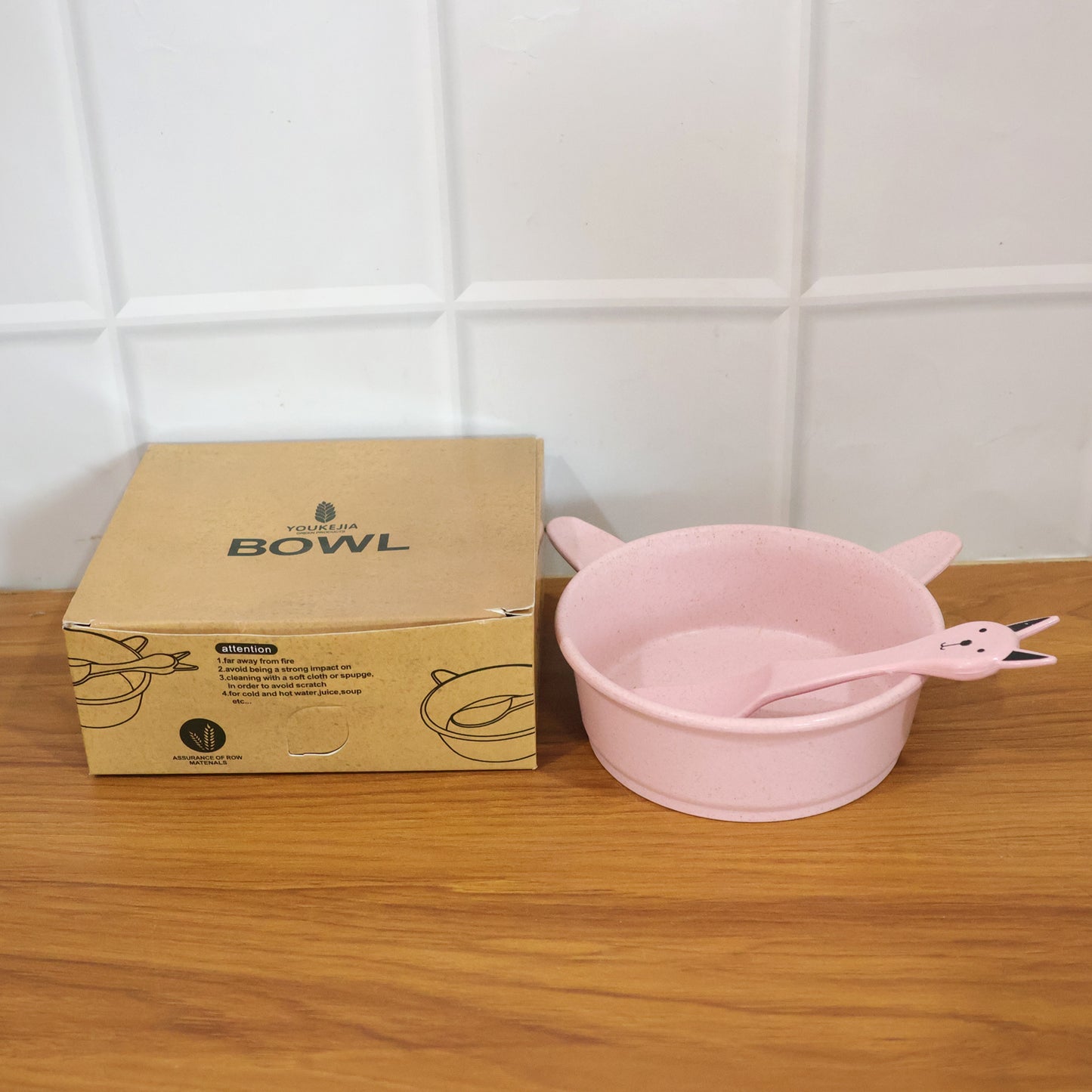 Durable plastic kids bowl