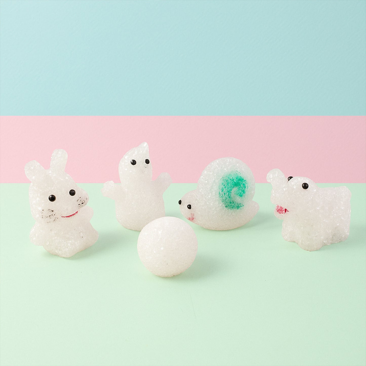 Decorative Multi Shape LED Night Lamp Set Cute Animal Design (6 Pc)