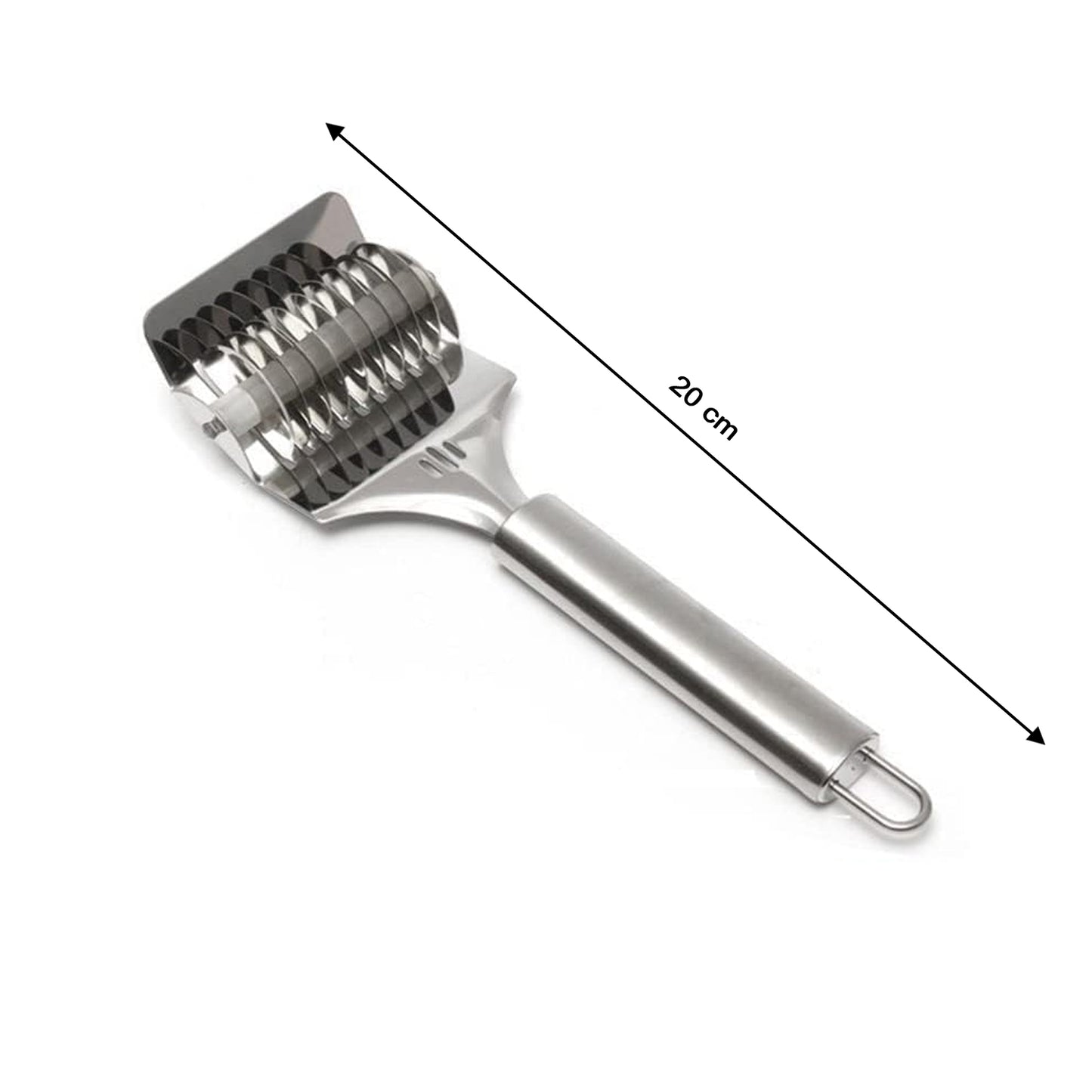 Stainless Steel Multi Blade Dough Cutter ( B-Grade, 1 Pc)