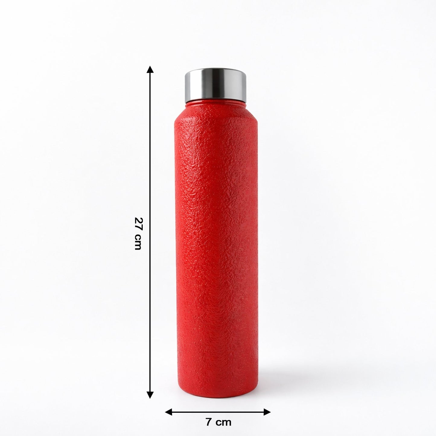 Custom 1000 ML Stainless Steel Water Bottle Red Color (1 Pc)