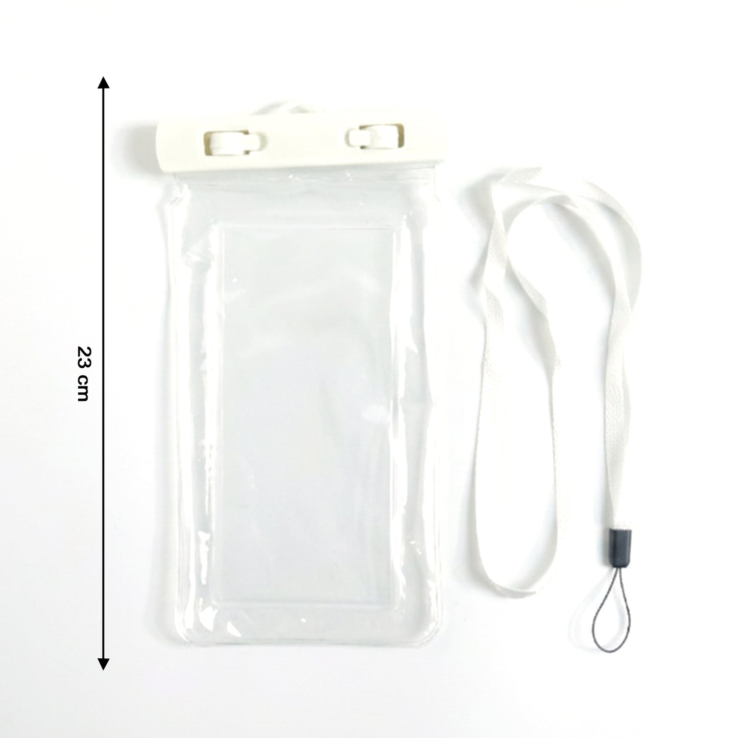 White Waterproof Phone Pouch Bag, Mobile cover (1 Pc)