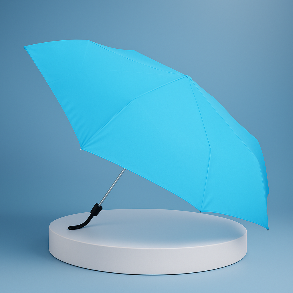 3-Fold Umbrella Summer Sun and Rain Protection Foldable Cute Umbrella || UV Protection Rain Sun Umbrella || Travel Accessories || Umbrella for Children, Girls, and Boys (1 Pc)