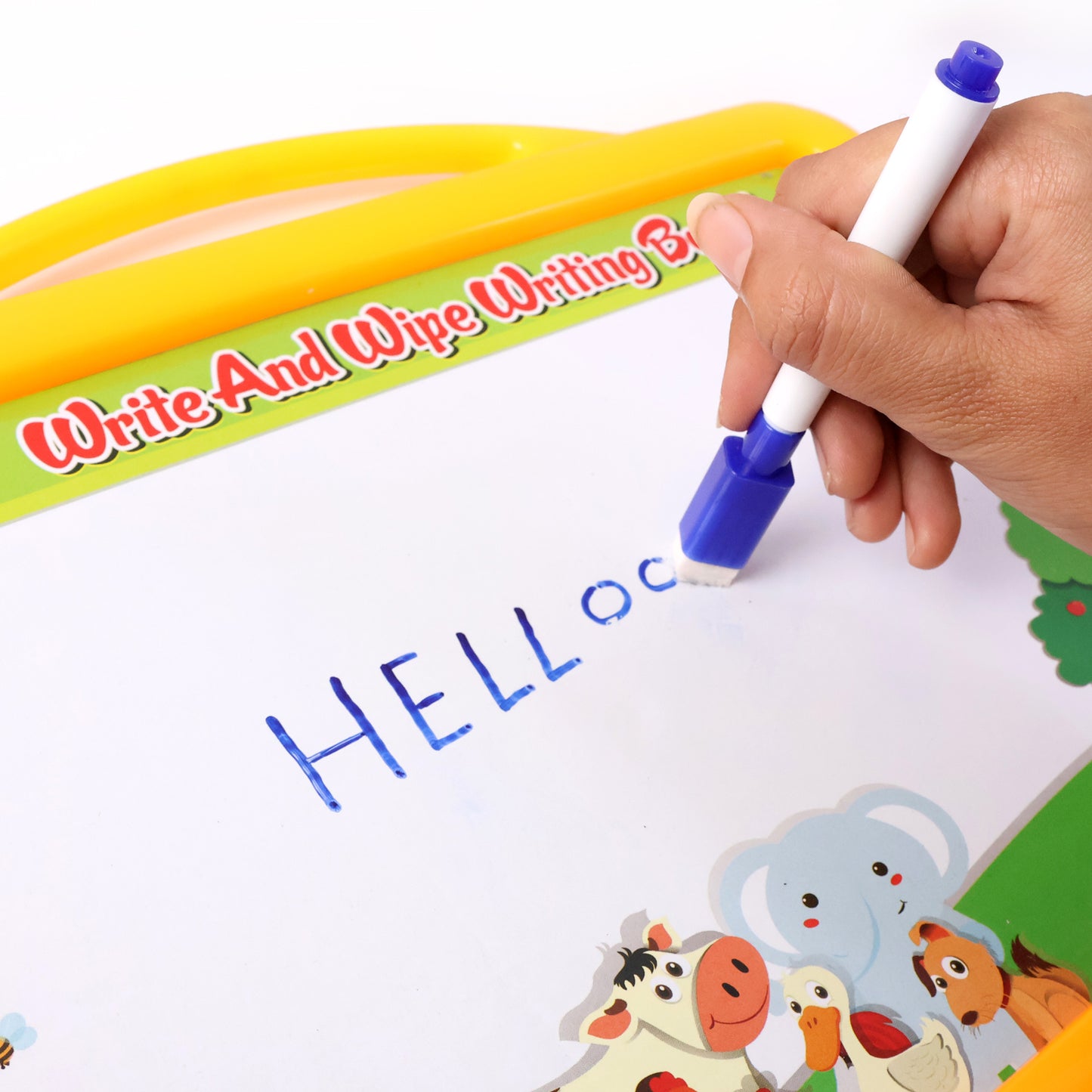 2-in-1 Kids Writing Board Set – Double-Sided Whiteboard & Blackboard