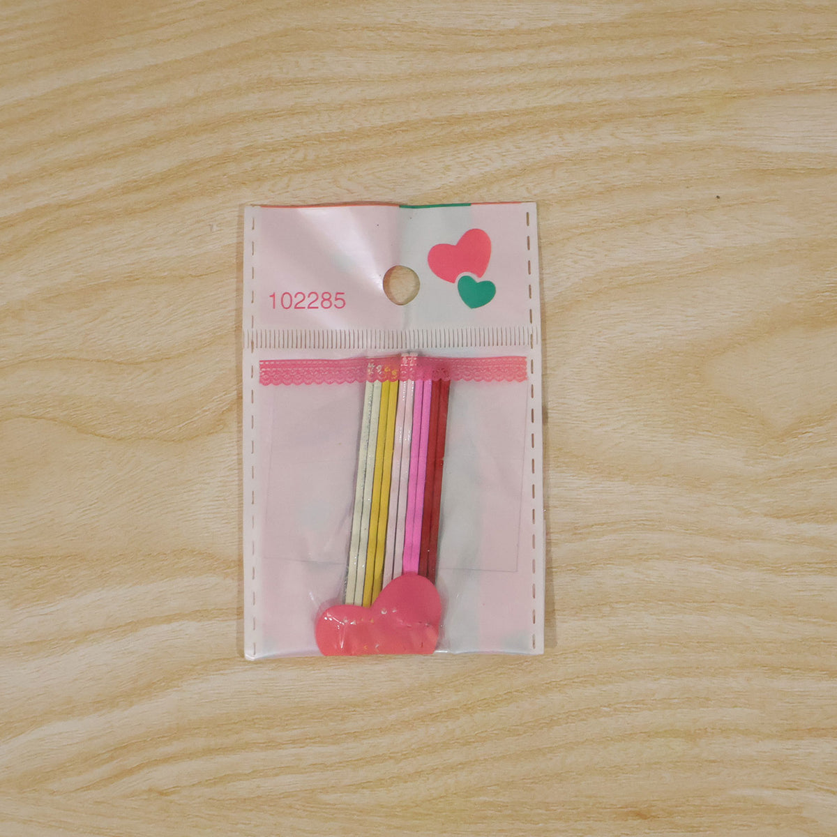 Metallic Colour Bobby Pins Set with Mixed Shades for Girls (10 Pc)