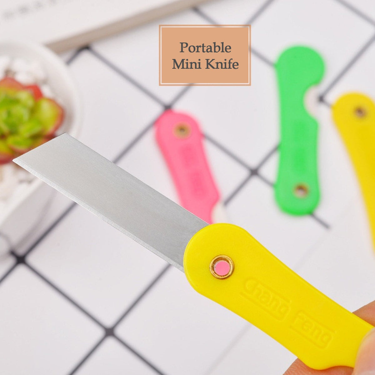Mini Paper Cutter Knife – Multicolour 12-Pack | CutNova