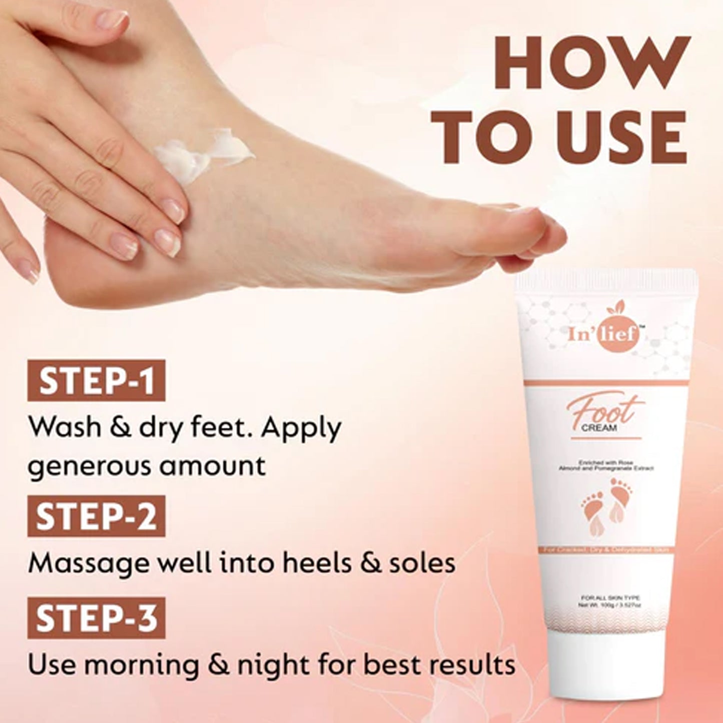 Deep Nourishing Foot Care Cream ( 100gm)